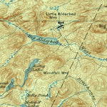 United States Geological Survey Piseco Lake, NY (1906, 62500-Scale) digital map