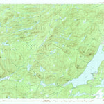 United States Geological Survey Piseco Lake, NY (1990, 25000-Scale) digital map