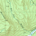 United States Geological Survey Piseco Lake, NY (1990, 25000-Scale) digital map