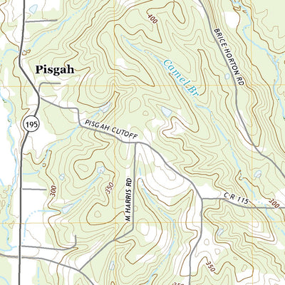 United States Geological Survey Pisgah, AR (2020, 24000-Scale) digital map