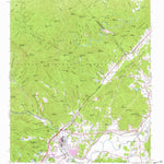 United States Geological Survey Pisgah Forest, NC (1965, 24000-Scale) digital map