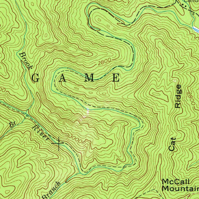 United States Geological Survey Pisgah Forest, NC (1965, 24000-Scale) digital map