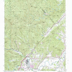 United States Geological Survey Pisgah Forest, NC (1997, 24000-Scale) digital map