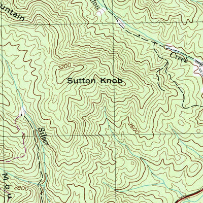 United States Geological Survey Pisgah Forest, NC (1997, 24000-Scale) digital map