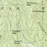 United States Geological Survey Pisgah Forest, NC (1997, 24000-Scale) digital map