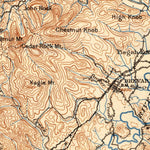 United States Geological Survey Pisgah, NC-SC (1906, 125000-Scale) digital map
