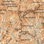 United States Geological Survey Pisgah, NC-SC (1906, 125000-Scale) digital map