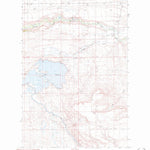 United States Geological Survey Pishkun Reservoir, MT (1987, 24000-Scale) digital map