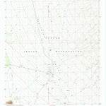 United States Geological Survey Pisinimo, AZ (1990, 24000-Scale) digital map