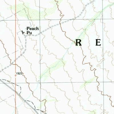 United States Geological Survey Pisinimo, AZ (1990, 24000-Scale) digital map