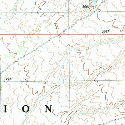 United States Geological Survey Pisinimo, AZ (1990, 24000-Scale) digital map