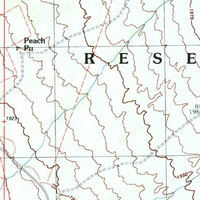 United States Geological Survey Pisinimo, AZ (1996, 24000-Scale) digital map