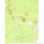 United States Geological Survey Pistol Butte, OR (1963, 24000-Scale) digital map