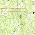 United States Geological Survey Pistol Lake, ID (1990, 24000-Scale) digital map