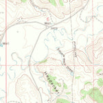 United States Geological Survey Pitch Draw, WY (1971, 24000-Scale) digital map