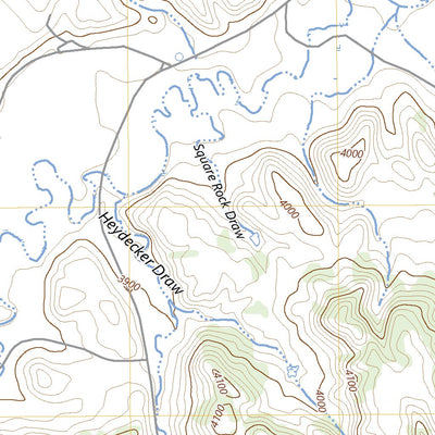 United States Geological Survey Pitch Draw, WY (2023, 24000-Scale) digital map