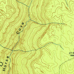 United States Geological Survey Pitcher Ridge, TN (1951, 24000-Scale) digital map