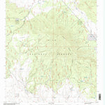 United States Geological Survey Pitchfork Canyon, NM (1999, 24000-Scale) digital map