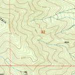 United States Geological Survey Pitchfork Canyon, NM (1999, 24000-Scale) digital map