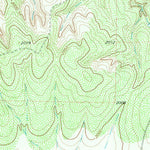 United States Geological Survey Pitchfork Flats, TX (1968, 24000-Scale) digital map