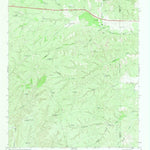 United States Geological Survey Pitchfork Ranch, TX (1968, 24000-Scale) digital map