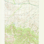 United States Geological Survey Pitchfork, WY (1987, 24000-Scale) digital map
