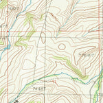 United States Geological Survey Pitchfork, WY (1987, 24000-Scale) digital map