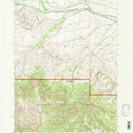 United States Geological Survey Pitchfork, WY (1991, 24000-Scale) digital map