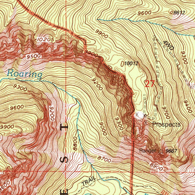 United States Geological Survey Pitchpine Mountain, CO (2000, 24000-Scale) digital map