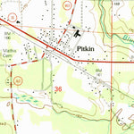 United States Geological Survey Pitkin, LA (2003, 24000-Scale) digital map