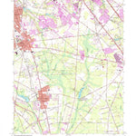 United States Geological Survey Pitman East, NJ (1966, 24000-Scale) digital map