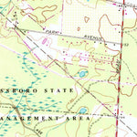 United States Geological Survey Pitman East, NJ (1966, 24000-Scale) digital map