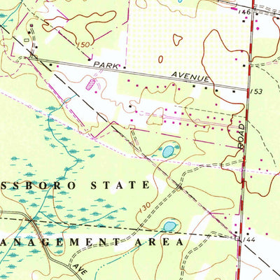 United States Geological Survey Pitman East, NJ (1966, 24000-Scale) digital map