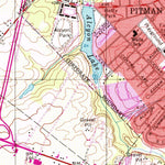 United States Geological Survey Pitman West, NJ (1995, 24000-Scale) digital map