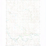 United States Geological Survey Pitt Creek, ND (1972, 24000-Scale) digital map