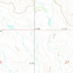 United States Geological Survey Pitt Creek, ND (1972, 24000-Scale) digital map