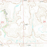 United States Geological Survey Pitt Creek, ND (1972, 24000-Scale) digital map