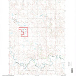 United States Geological Survey Pitt Creek, ND (1998, 24000-Scale) digital map