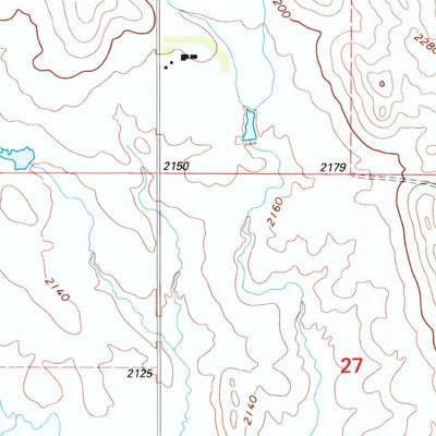 United States Geological Survey Pitt Creek, ND (1998, 24000-Scale) digital map
