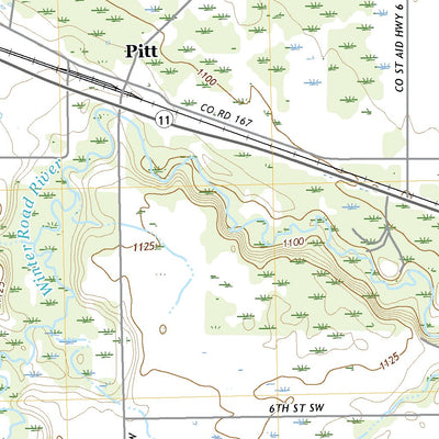 United States Geological Survey Pitt, MN (2022, 24000-Scale) digital map