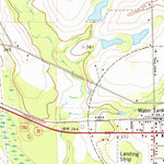 United States Geological Survey Pitts, GA (1974, 24000-Scale) digital map