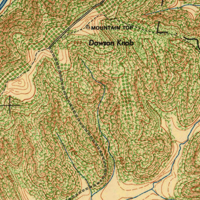 United States Geological Survey Pitts Point, KY (1946, 24000-Scale) digital map