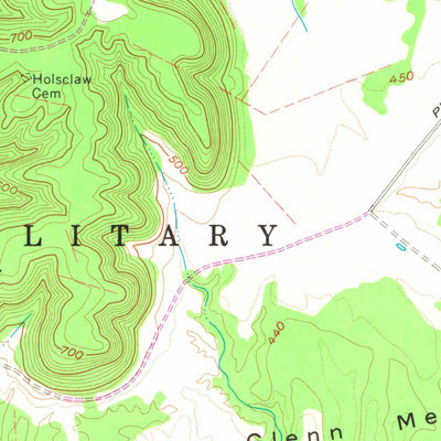 United States Geological Survey Pitts Point, KY (1960, 24000-Scale) digital map