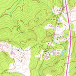 United States Geological Survey Pittsboro, NC (1970, 24000-Scale) digital map