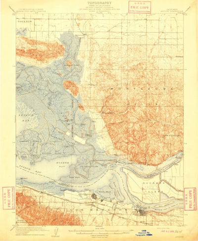 United States Geological Survey Pittsburg, CA (1908, 62500-Scale) digital map