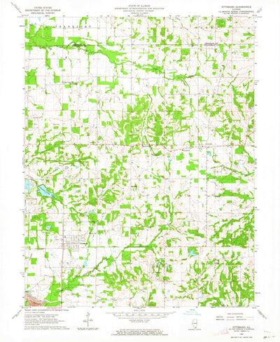 United States Geological Survey Pittsburg, IL (1963, 24000-Scale) digital map