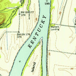 United States Geological Survey Pittsburg Landing, TN (1949, 24000-Scale) digital map