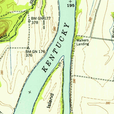 United States Geological Survey Pittsburg Landing, TN (1949, 24000-Scale) digital map