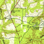 United States Geological Survey Pittsburg Landing, TN (1949, 24000-Scale) digital map