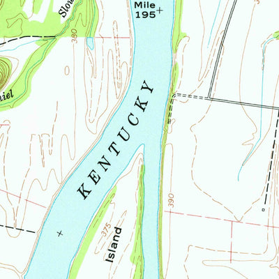 United States Geological Survey Pittsburg Landing, TN (1972, 24000-Scale) digital map